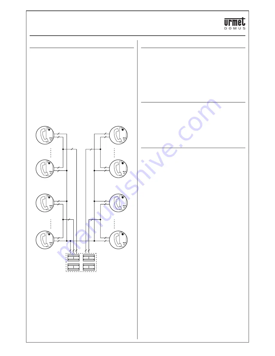 urmet domus EASIVOICE 926 Скачать руководство пользователя страница 10