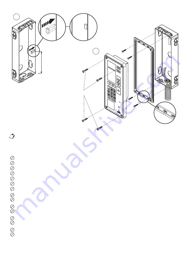 urmet domus elekta steel 1060 Manual Download Page 3