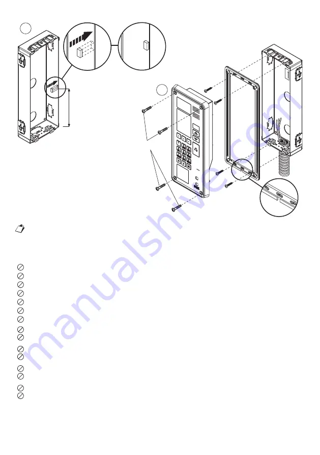 urmet domus elekta steel 1060 Manual Download Page 11