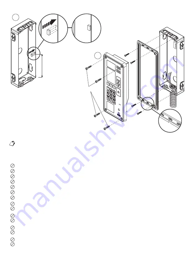 urmet domus elekta steel 1060 Manual Download Page 15