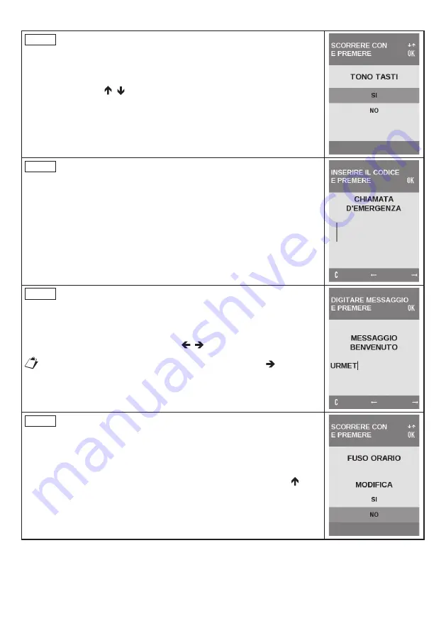 urmet domus ELEKTA STEEL Installation, Programming And Use Instruction Manual Download Page 19