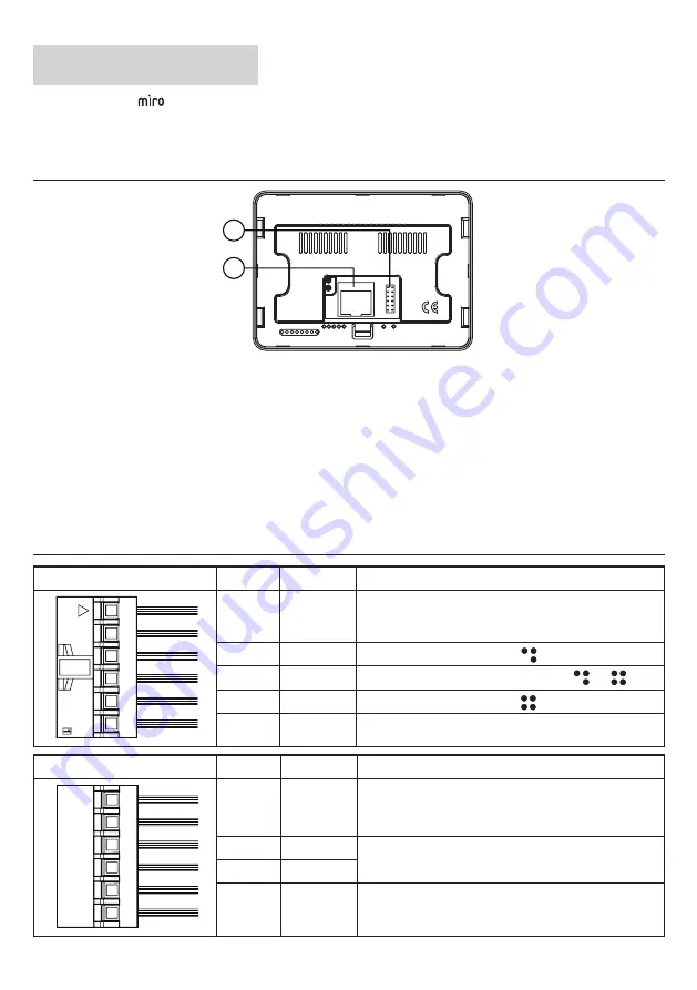 urmet domus iPer Vioce 1139 Installation Handbook Download Page 22