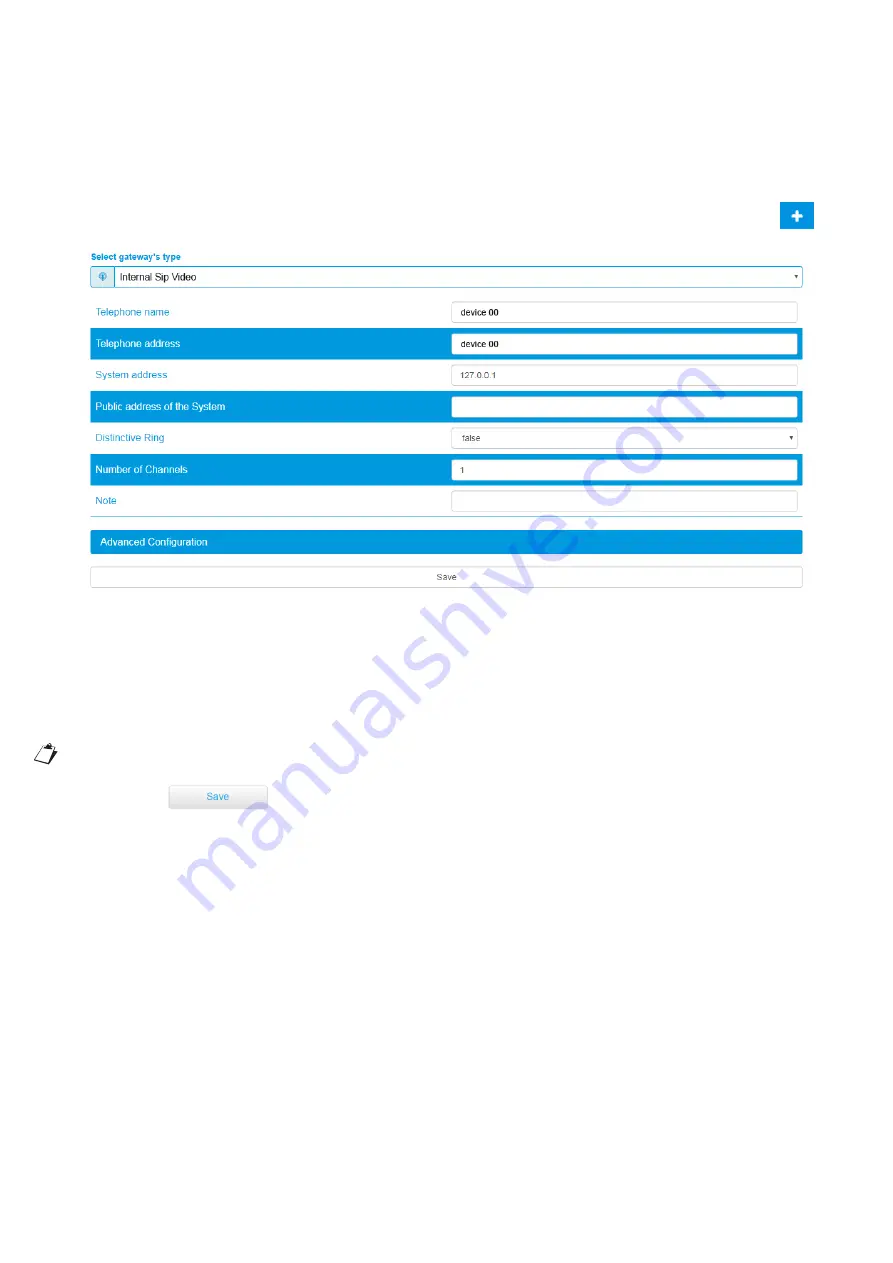 urmet domus iPerTAlk 1375 Installation And Configuration Manual Download Page 80