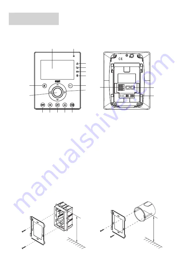 urmet domus IPerVoice 1716 Installation Handbook Download Page 2