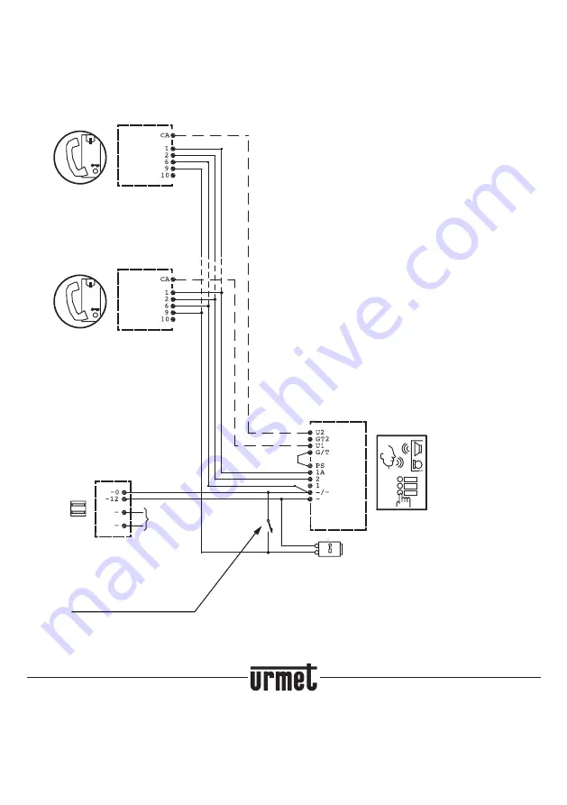 urmet domus Mikra 1122/1 Quick Start Manual Download Page 4