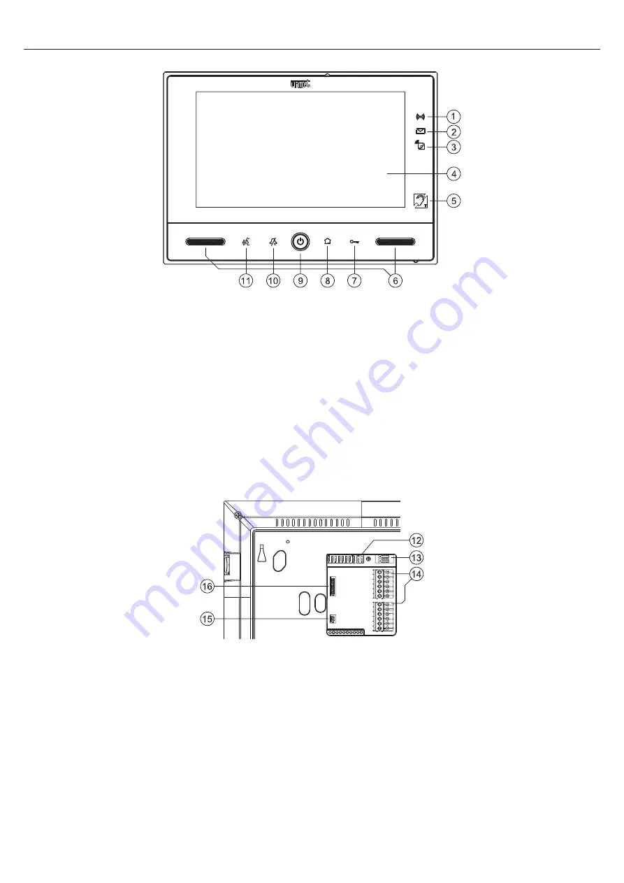 urmet domus Note 2 1723/71 Installation Handbook Download Page 12