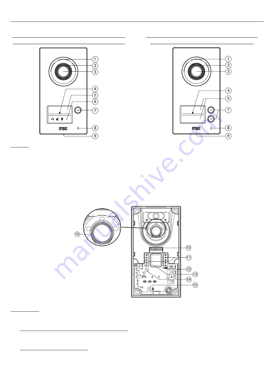 urmet domus Note 2 1723/71 Скачать руководство пользователя страница 17