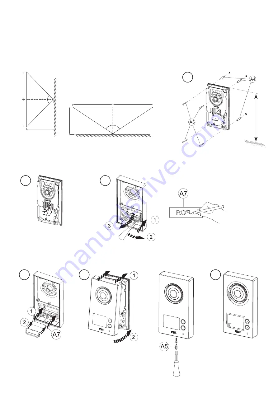 urmet domus Note 2 1723/71 Скачать руководство пользователя страница 78