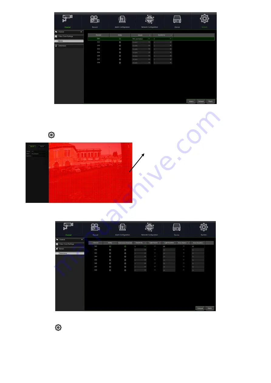 urmet domus NVR H264 Скачать руководство пользователя страница 21