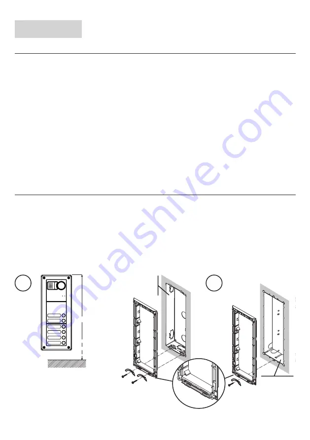 urmet domus Sinthesi Steel 1060/74 Скачать руководство пользователя страница 2