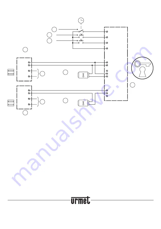 urmet domus Sinthesi Steel Quick Start Manual Download Page 6