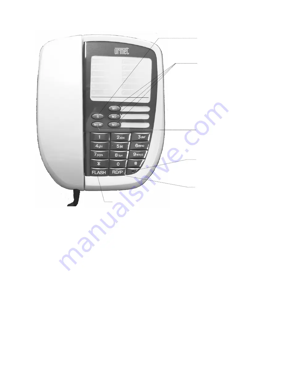 urmet domus Telephono 4097/1 User Manual Download Page 4