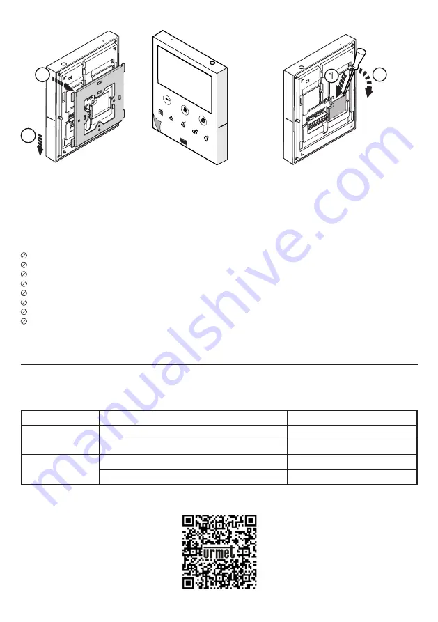 urmet domus VOG 5 Installation Handbook Download Page 8