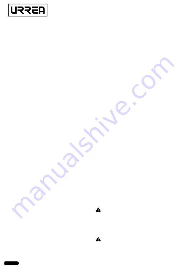 Urrea SCB1120 User Manual Download Page 6