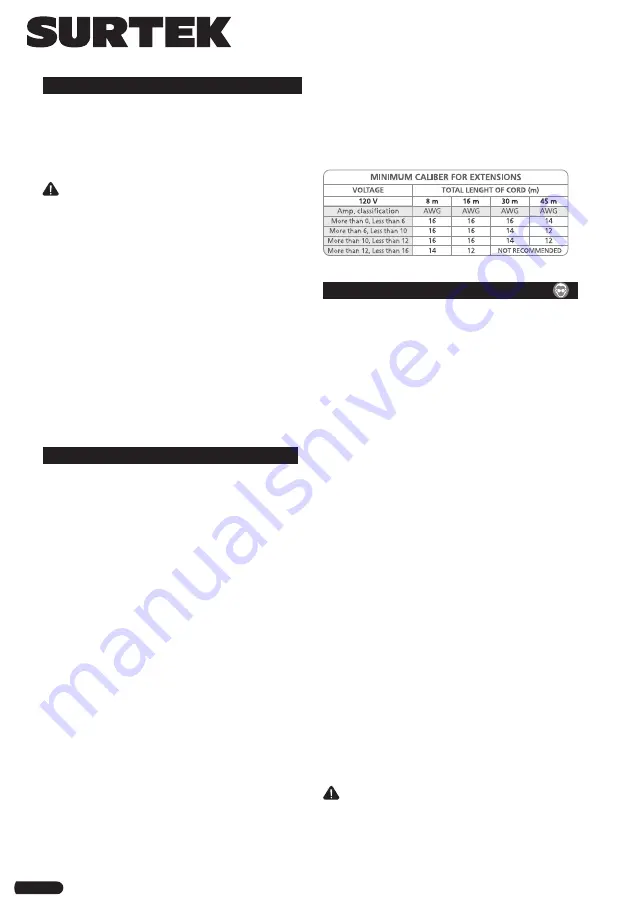 Urrea SURTEK TB512B User Manual And Warranty Download Page 10