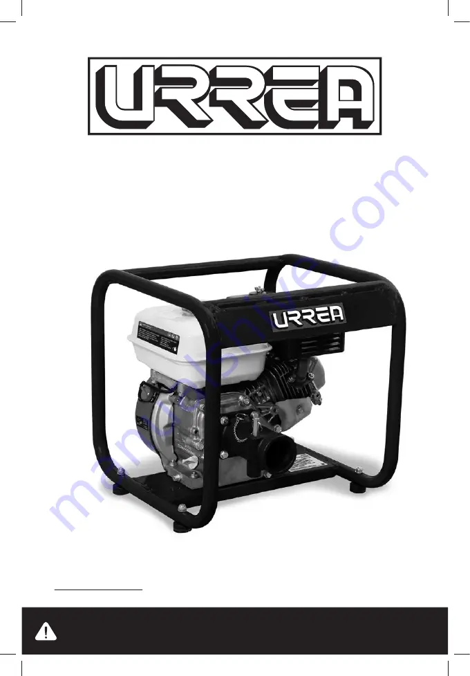 Urrea VCG855 User Manual And Warranty Download Page 1