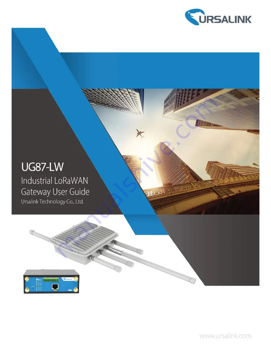 Ursalink UG87-LW User Manual Download Page 1