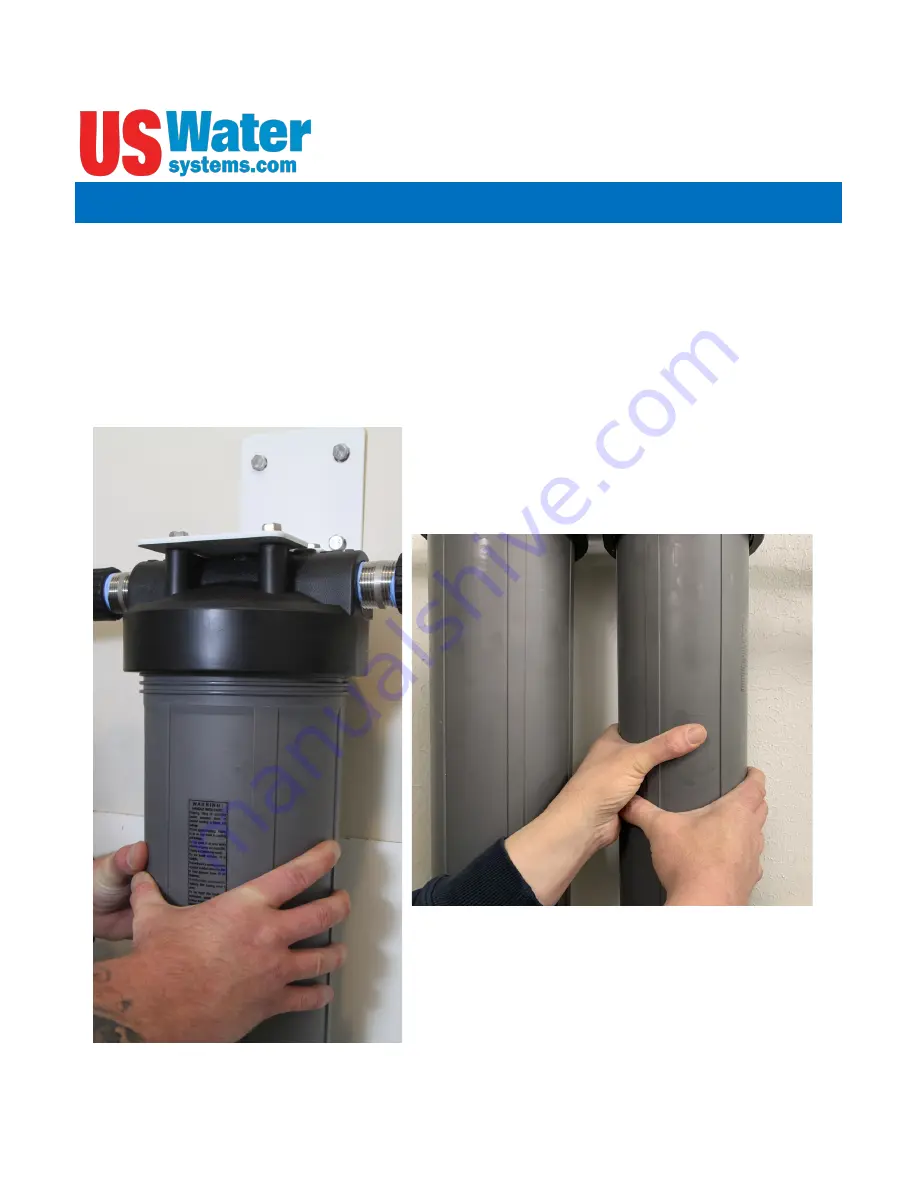 US Water Systems 300-H-4510-BG-222-KIT Owner'S Manual Download Page 14