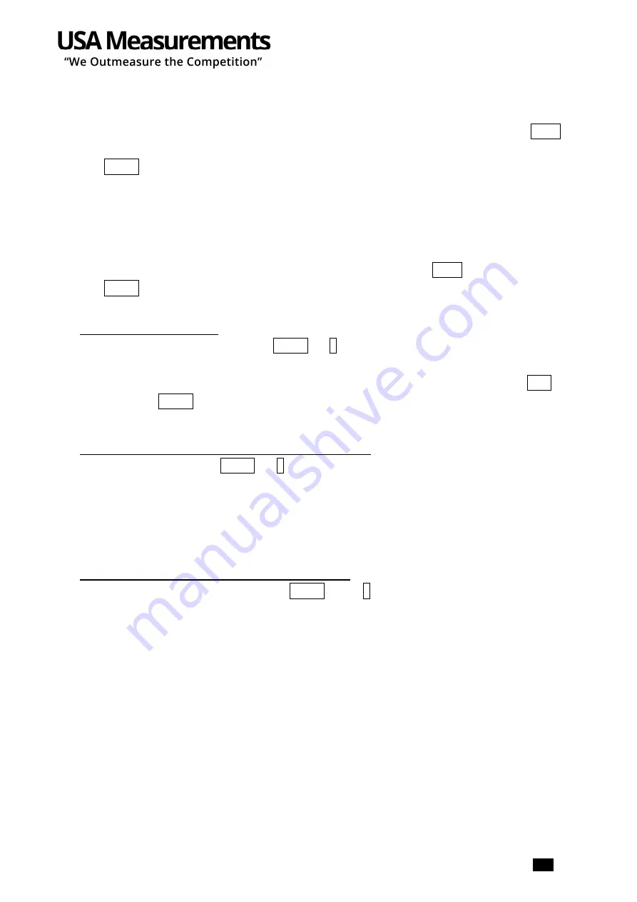 USA Measurements US-PC-PH-15 User'S & Technical Manual Download Page 13