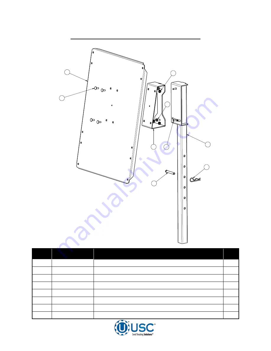 USC SEED CONDITIONER Operator'S Manual Download Page 49