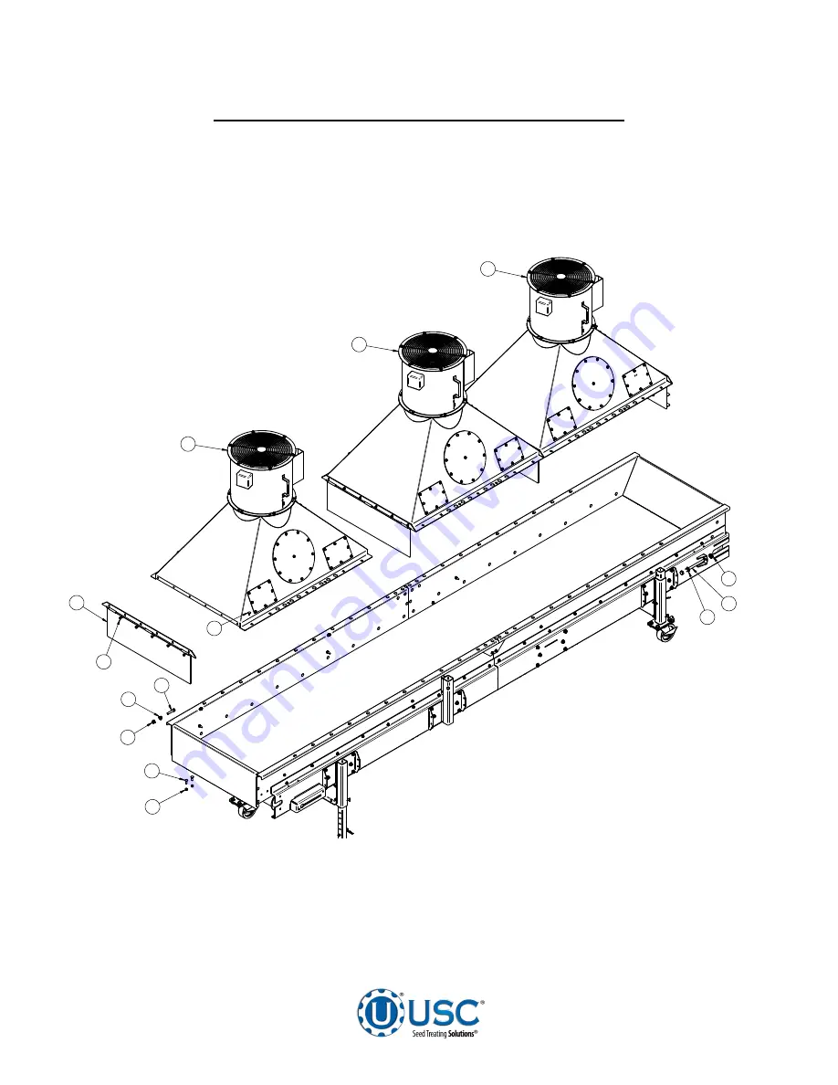 USC SEED CONDITIONER Operator'S Manual Download Page 52