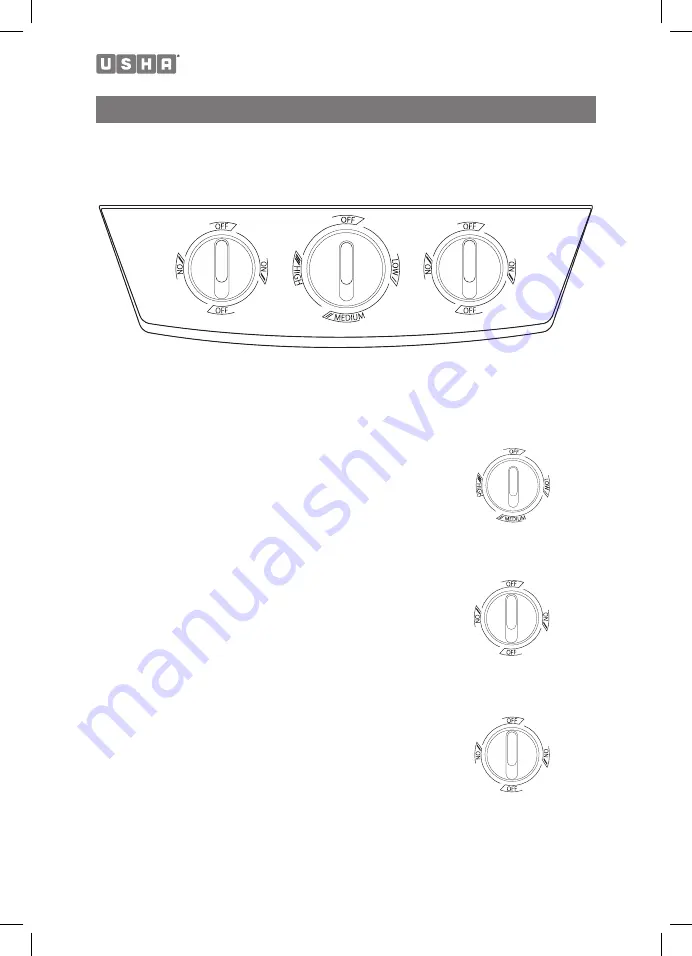 usha CD503 Скачать руководство пользователя страница 10