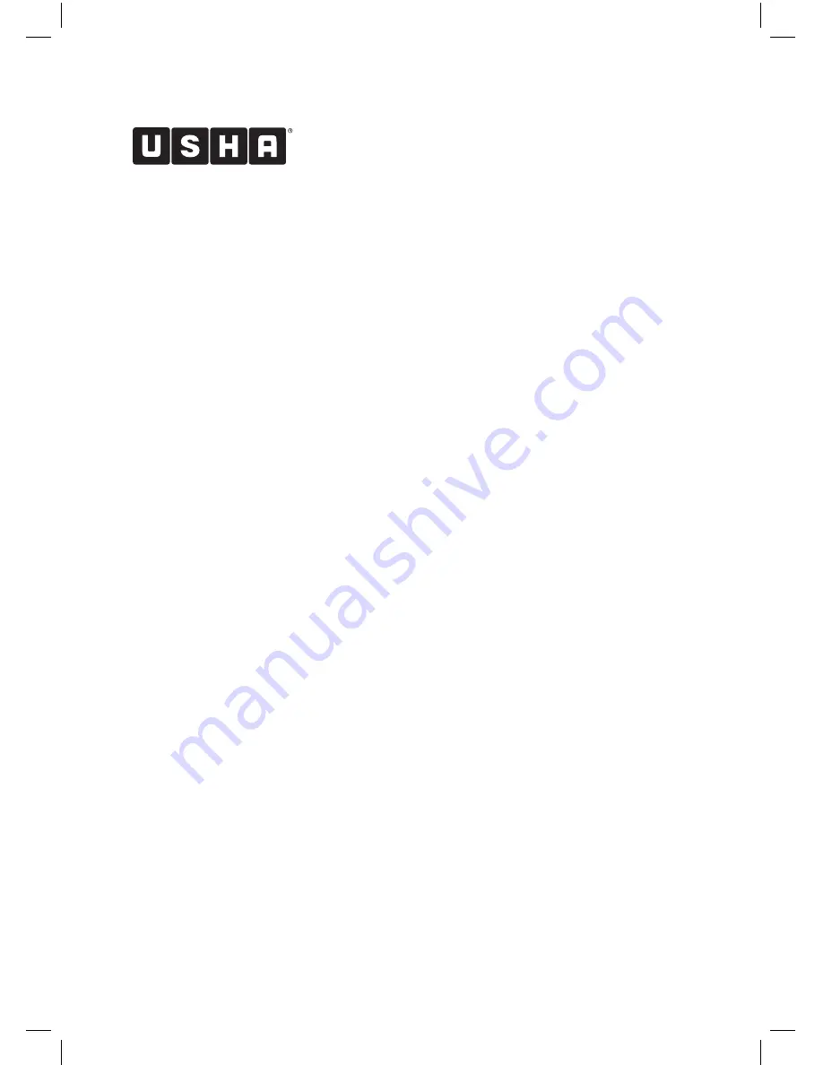 usha OTGW 2623R Instruction Manual Download Page 2