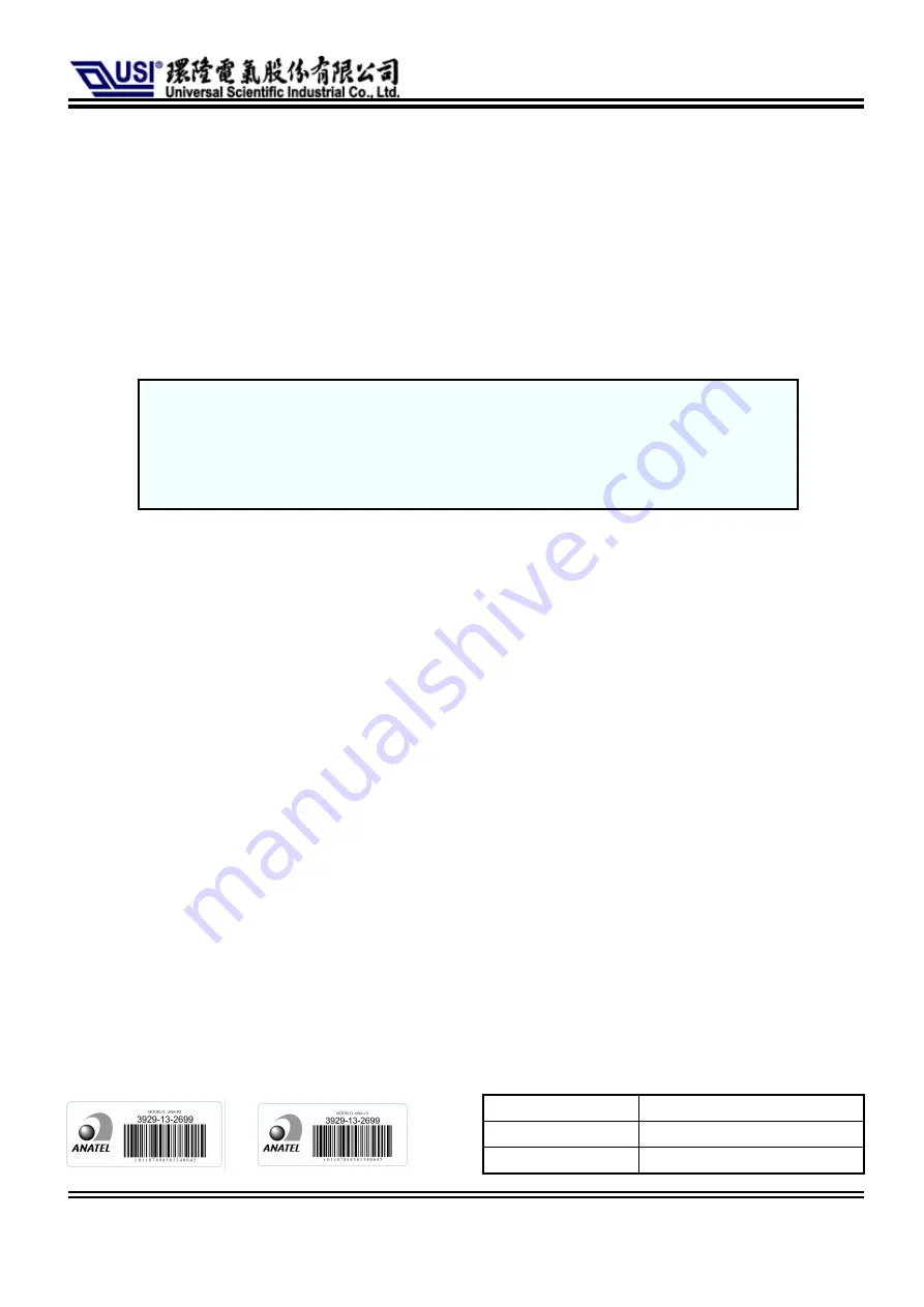 usi UNA Plus User Manual Download Page 1