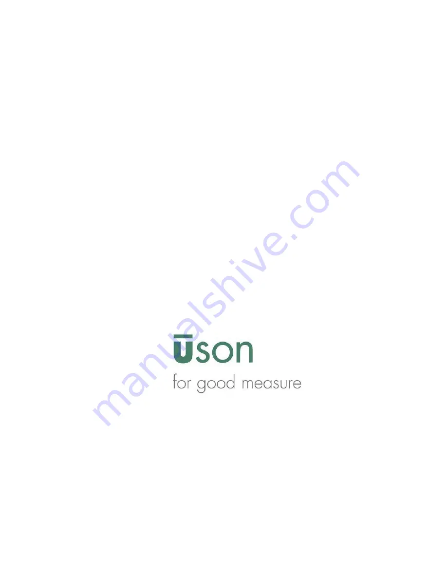 Uson Qualiipak-770 Manual Download Page 2