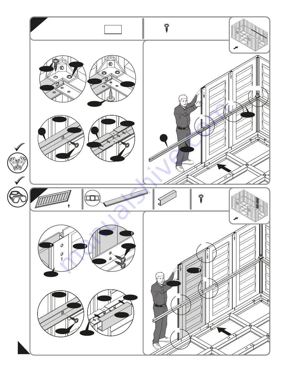 USP 40216 Owner'S Manual/ Instructions For Assembly Download Page 54