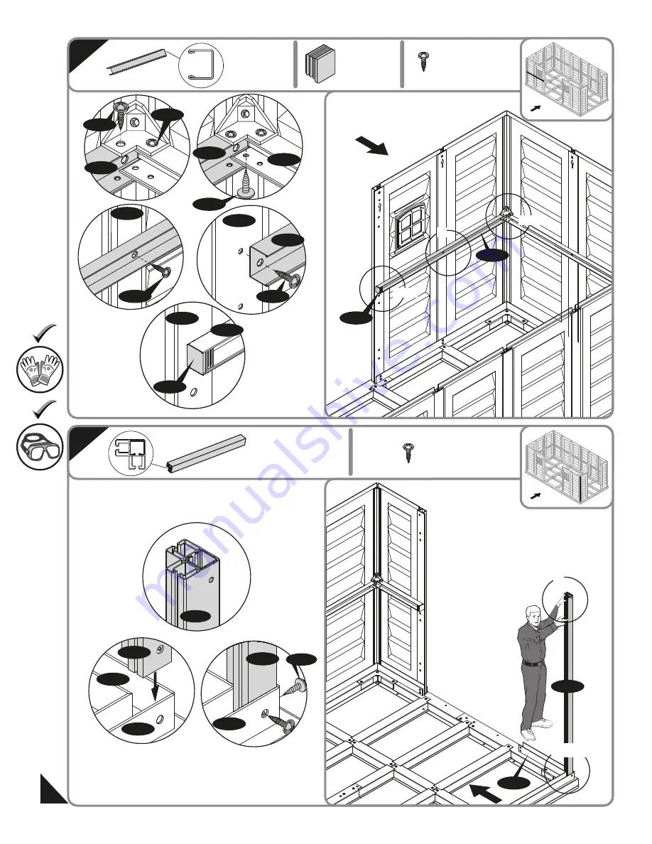 USP 40216 Owner'S Manual/ Instructions For Assembly Download Page 61