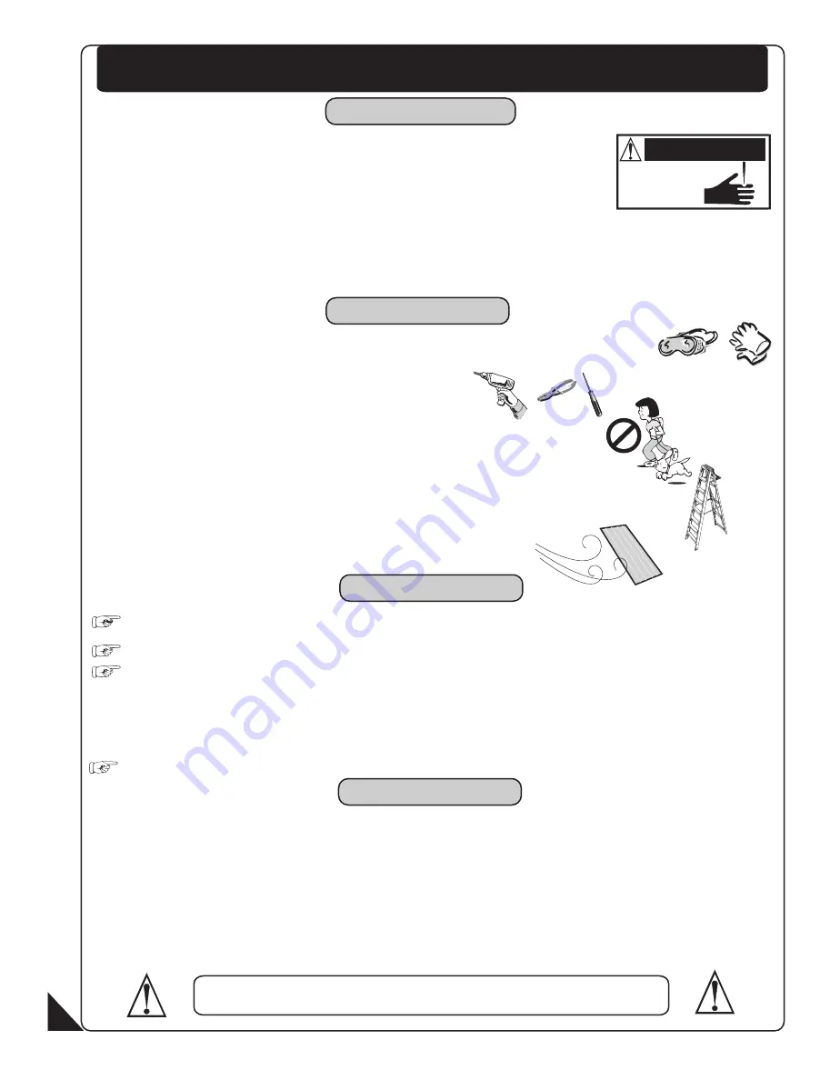 USP DURAMAX 10 Ft x 8 Ft WoodBridge-V2 F&W Owner'S Manual Download Page 6