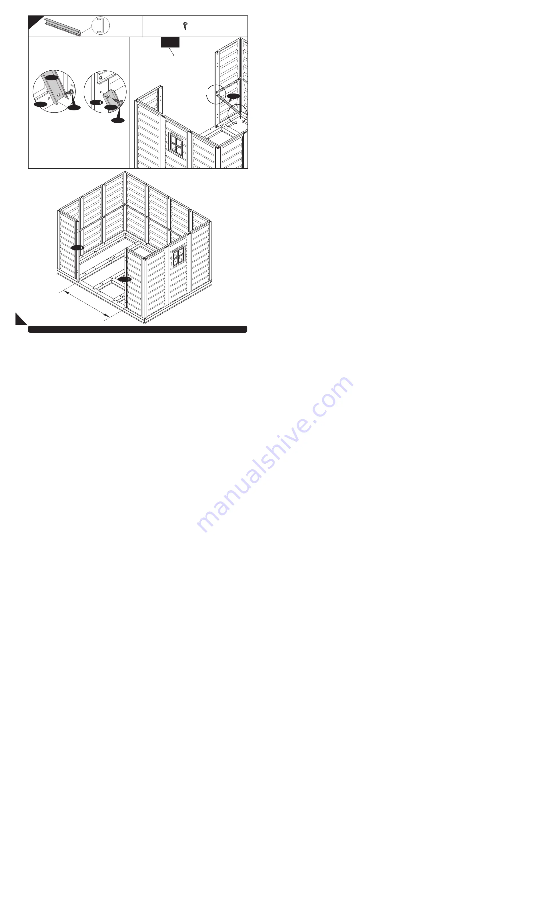 USP DURAMAX 10 Ft x 8 Ft WoodBridge-V2 F&W Owner'S Manual Download Page 29