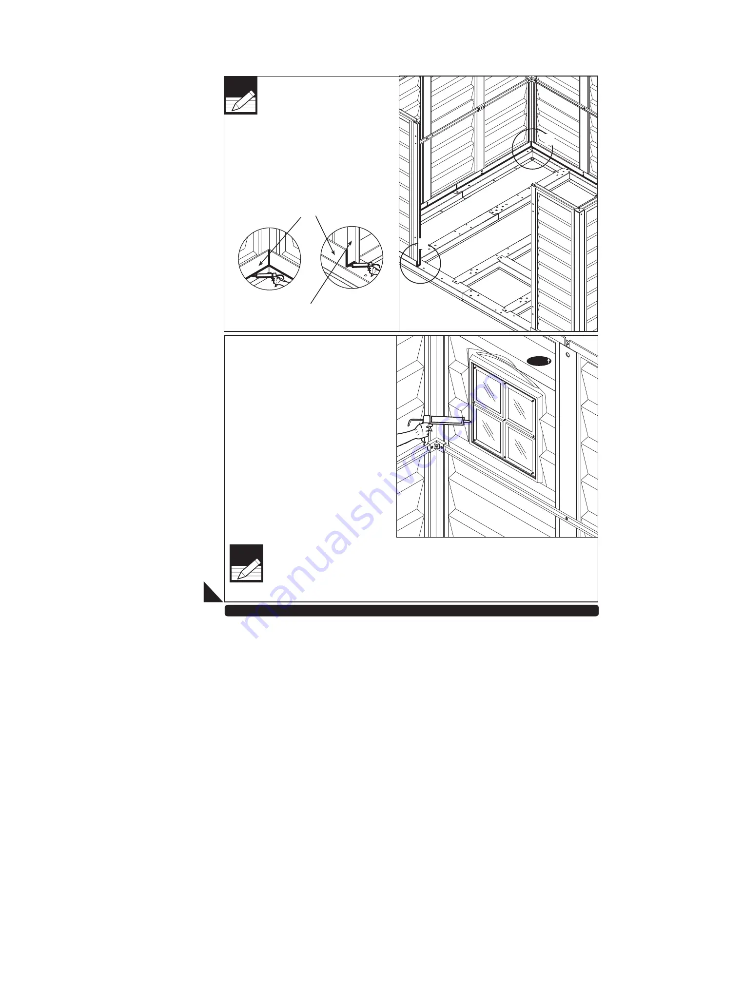 USP DURAMAX 10 Ft x 8 Ft WoodBridge-V2 F&W Owner'S Manual Download Page 54