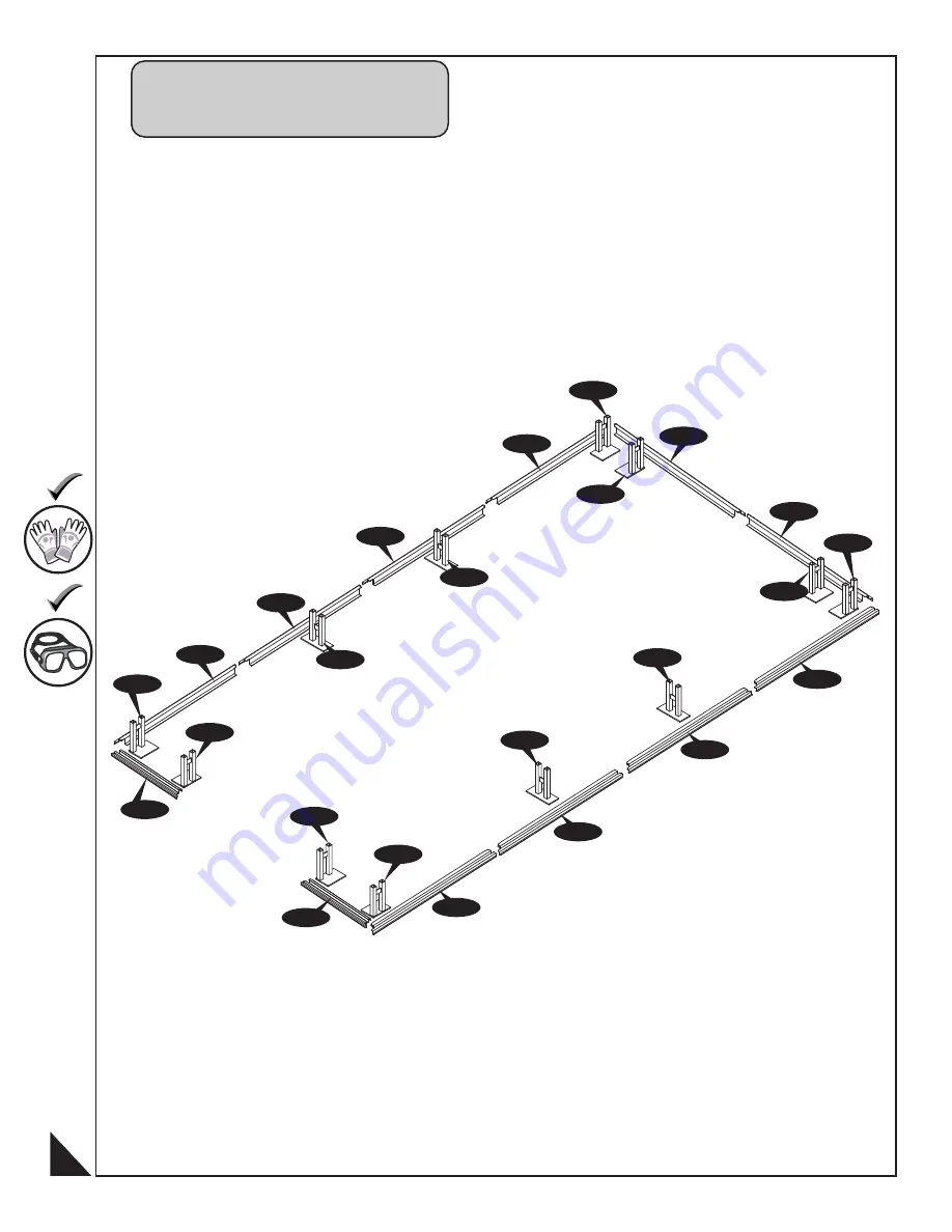 USP DURAMAX 12 Ft x 26 Ft Metal Garage Owner'S Manual Download Page 13