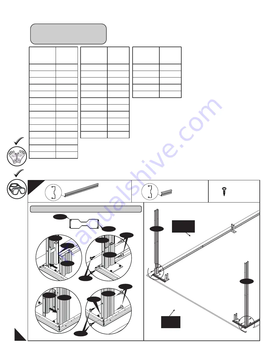 USP DURAMAX 12 Ft x 26 Ft Metal Garage Owner'S Manual Download Page 19