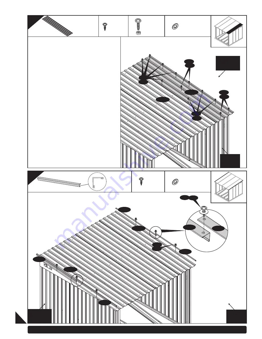 USP DURAMAX Bicycles Storage Owner'S Manual Download Page 36