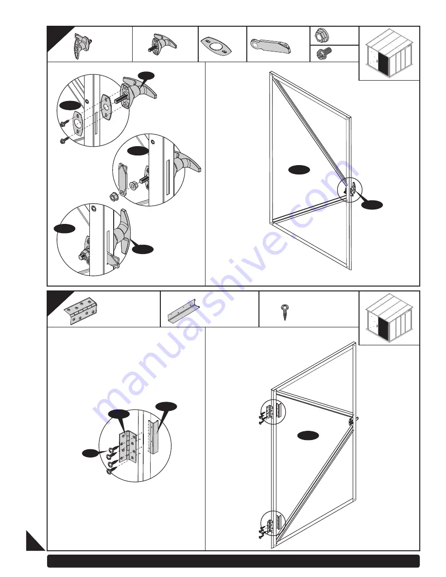 USP DURAMAX Bicycles Storage Owner'S Manual Download Page 42