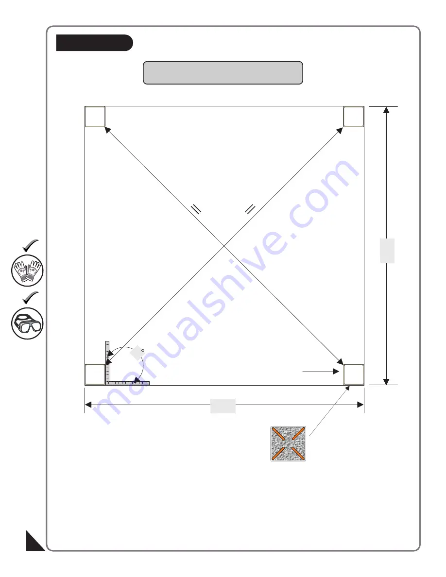 USP DuraMax Vinyl Patio Cover Owner'S Manual/ Instructions For Assembly Download Page 3