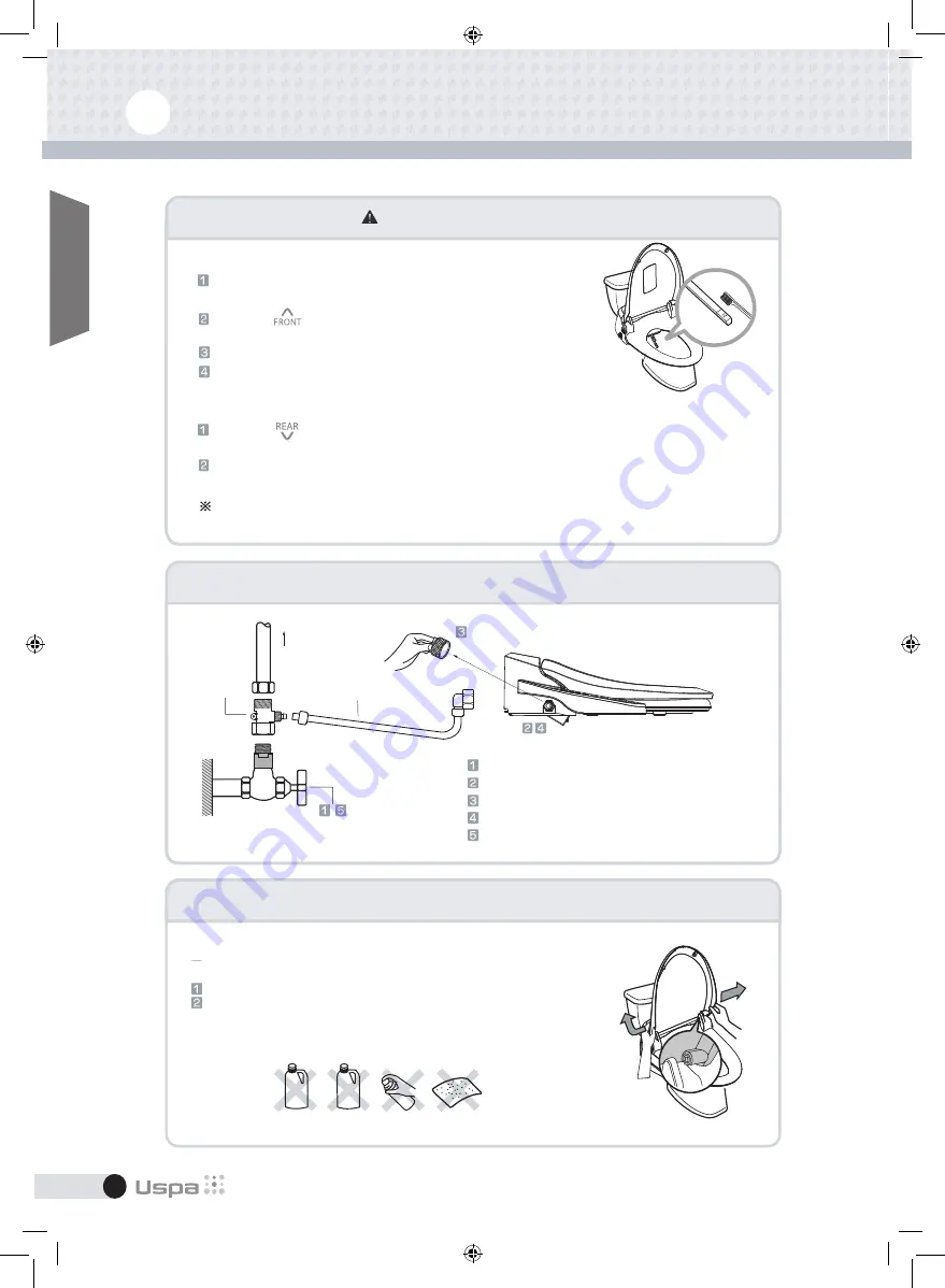 Uspa UB-6635R Operating Instructions Manual Download Page 14