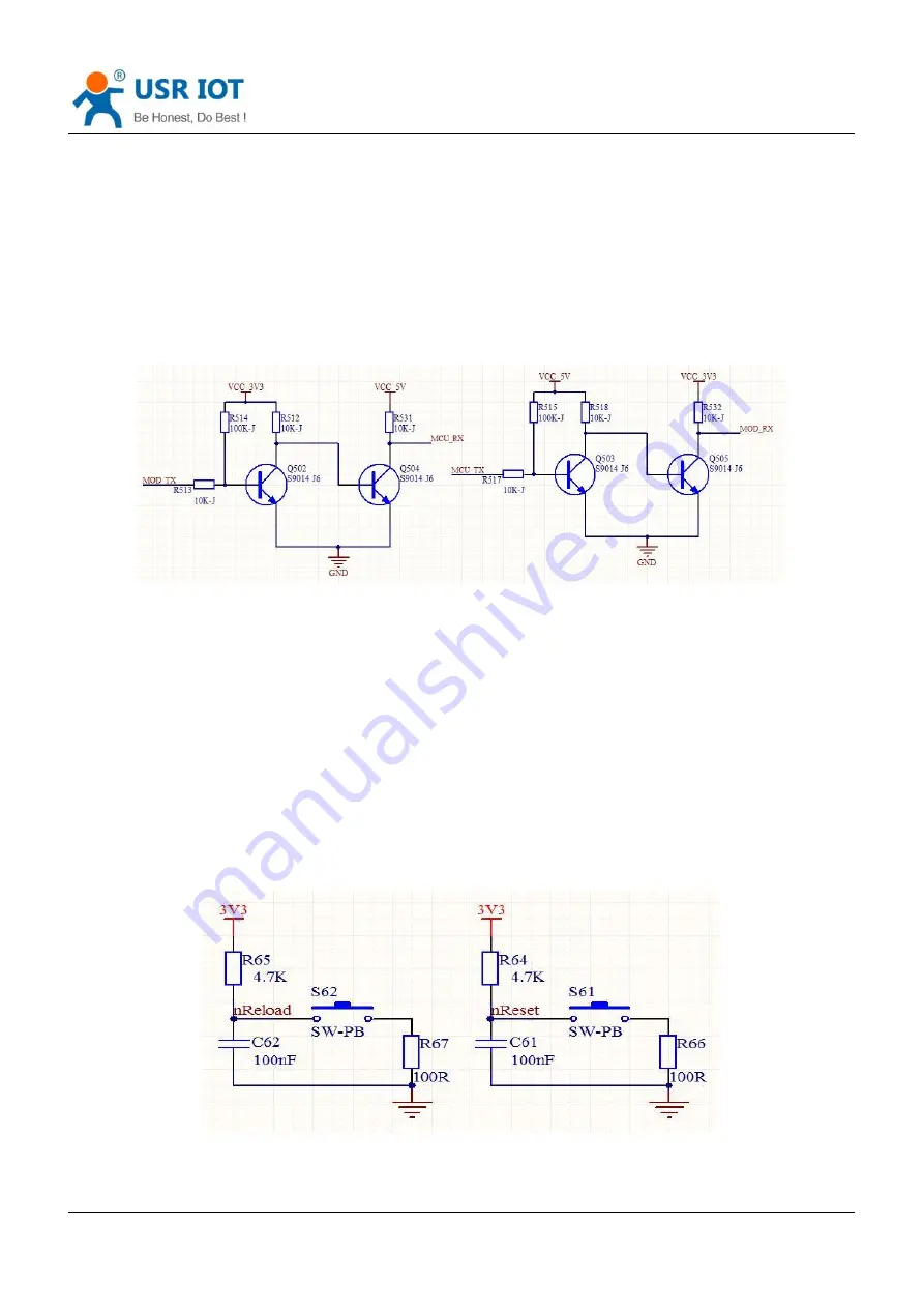 USR IOT USR-C322 Hardware Manual Download Page 7