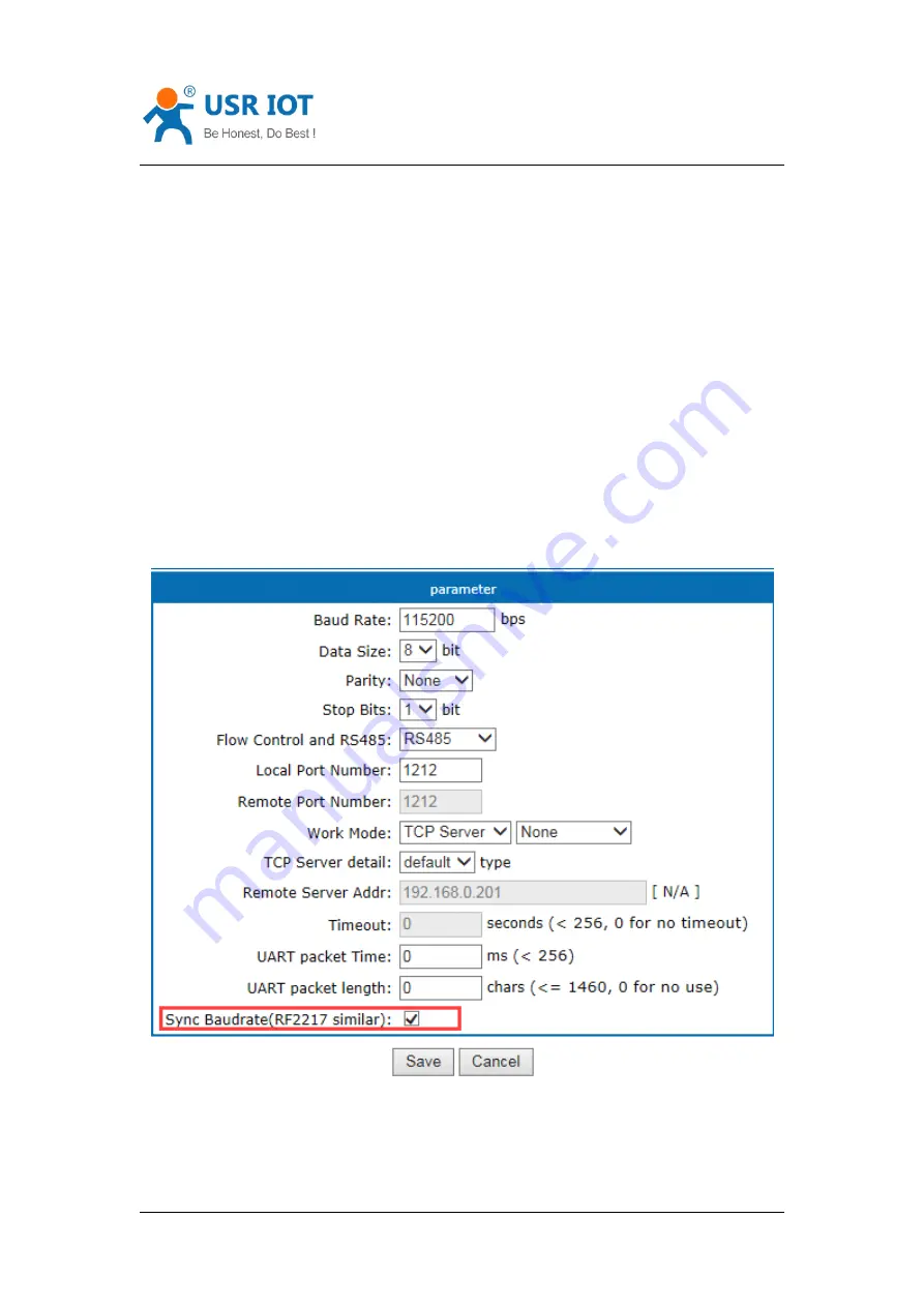 USR IOT USR-TCP232-E2 Скачать руководство пользователя страница 35