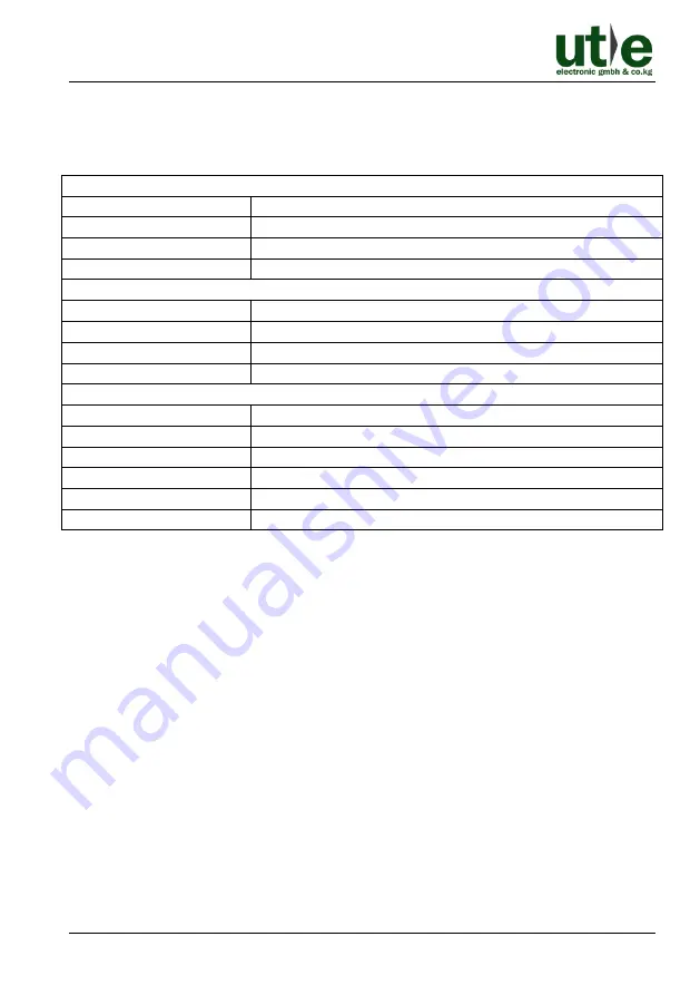 UTE X2-3232 User Manual Download Page 67