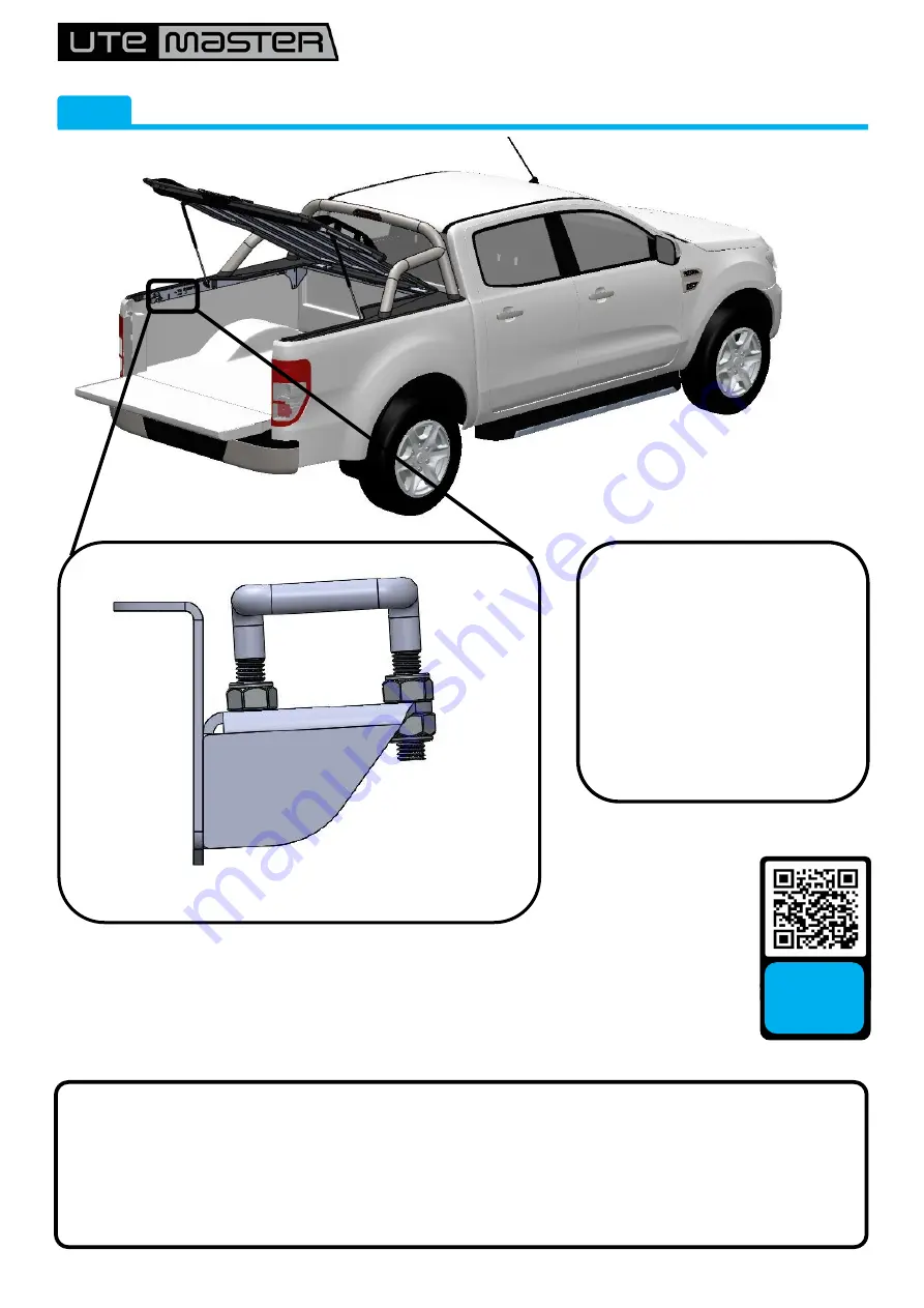 Utemaster Sports Bar Load-Lid Скачать руководство пользователя страница 11