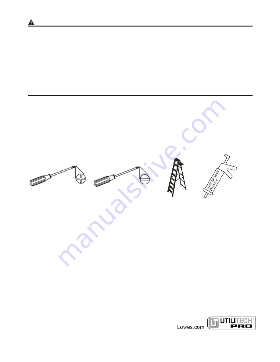 Utilitech 006220B Скачать руководство пользователя страница 10