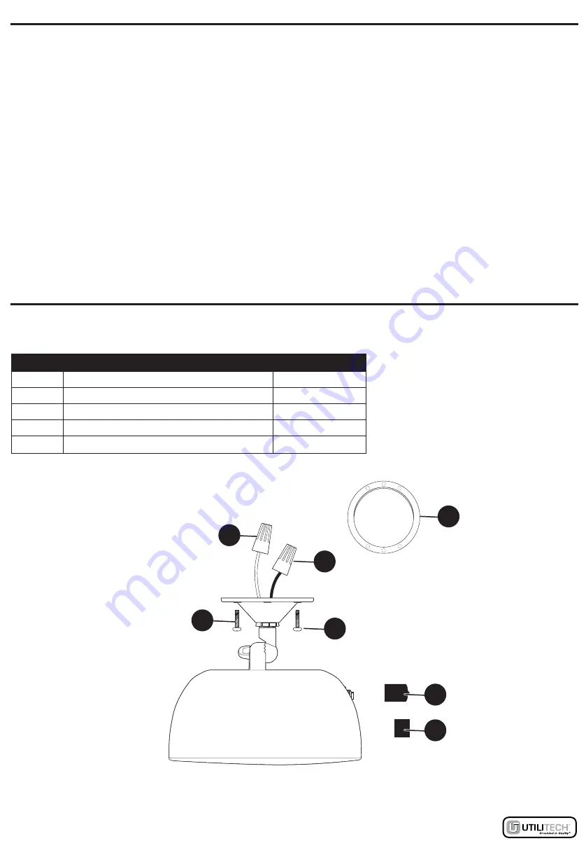 Utilitech 0208815 Manual Download Page 12