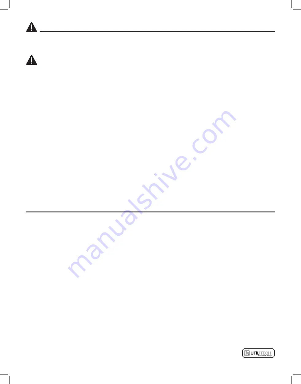 Utilitech 0794078 Manual Download Page 4