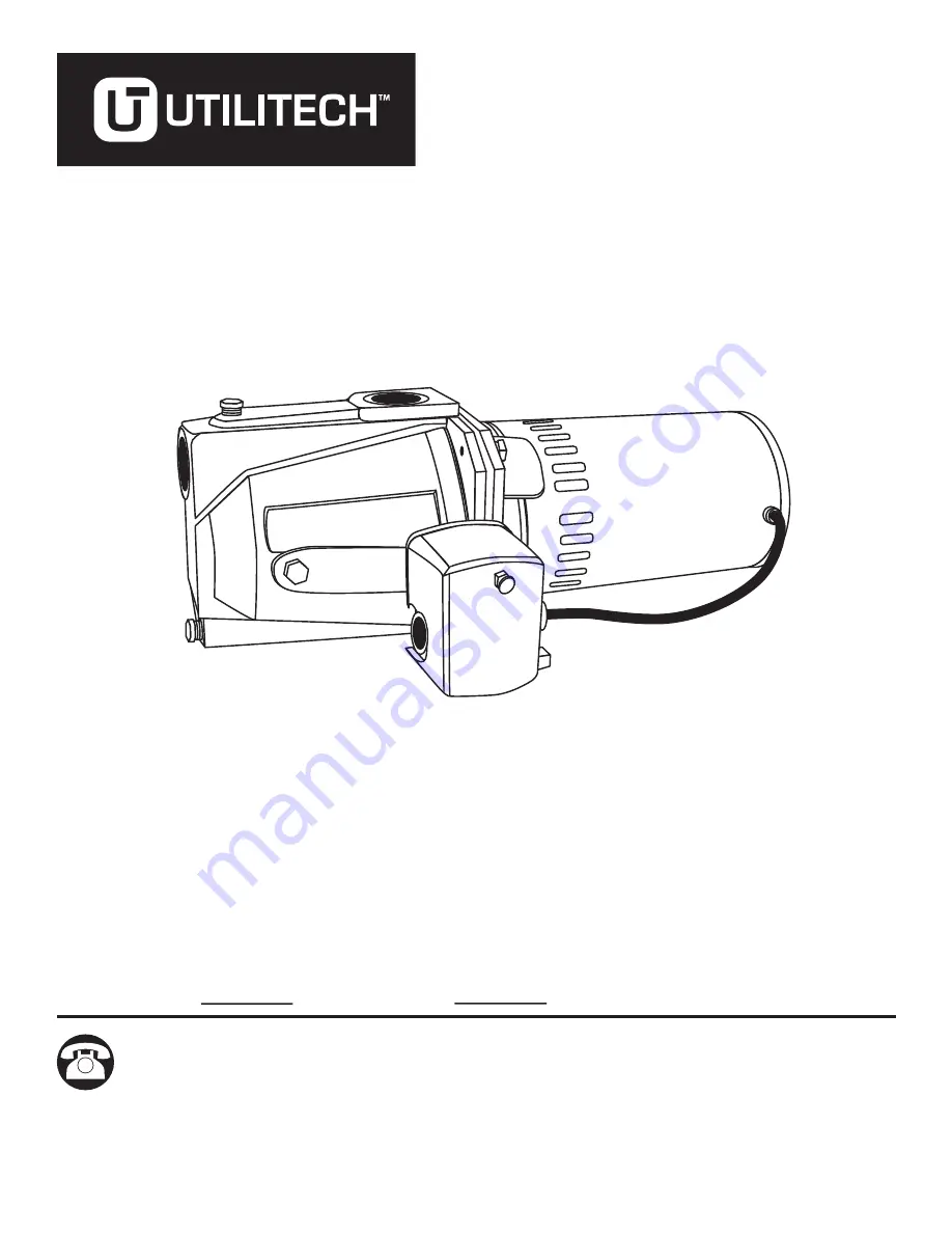 Utilitech 0955549 Manual Download Page 21