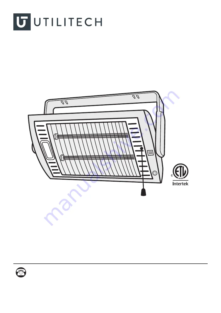 Utilitech CZQTV5MLSCN Manual Download Page 1