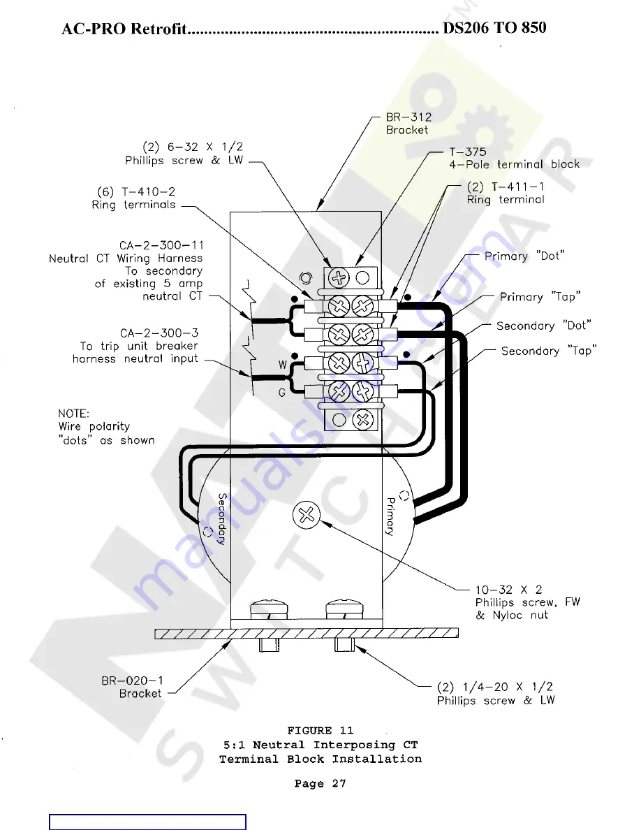 Utility Relay AC-PRO Retrofit Kit Скачать руководство пользователя страница 33